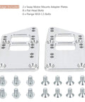 LS Swap Motor Mounts Adapter Plates Universal Swap Bracket For Small Block To LS Engine Conversion Adjustable Fit 2pc