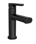Meena One Handle Bathroom Sink Faucet Matte Black With Drain Included And Optional Deck Plate Ready To Install Flexible Single Hole