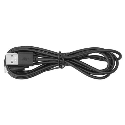 Black USB cable for Motorized Electric Turntable Display Stand With Silent 360 Degree Rotation For Jewelry And Watches Shop Exhibition.