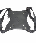 Lightweight PU Sword Carry Bag With Back Strap Waistband For Ninja Cosplay Dual Sword Holder Adjustable Straps Fits Most Bushido Swords