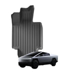 Heavy Duty TPE Floor And Cargo Mats For Pickup Trucks Non Slip precision fit mat design near a futuristic truck model.