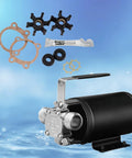 Overhaul And Repair Kit For Utility Pumps, Plug And Play Replacement For Trupow PAS30 PDS30 And More, visible with parts for quick refresh