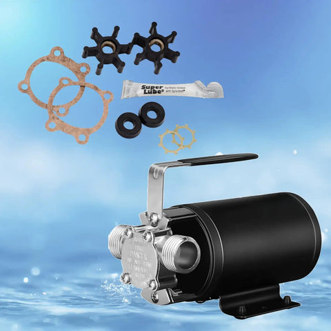 Overhaul And Repair Kit For Utility Pumps, Plug And Play Replacement For Trupow PAS30 PDS30 And More, visible with parts for quick refresh
