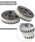 Close-up of 36T E Bike Gear with Bearing Nylon and Steel Planetary Teeth 3 Pack, showcasing durable teeth design.
