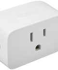 Matter Compatible Smart Plug Mini, Ultra Compact 15A 1800W, Plug And Play Setup, Works With Apple Home, Alexa, Google Home, UL Certified, 2.4G Wi Fi Only, White, P125M shown
