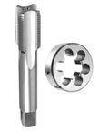 Top Tier Metric Tap And Die Set M32x1mm High Speed Steel Tapping Tools For Heavy Metal Machining Built To Last With Straight Flutes For Easy Chip Removal And Smooth Threads Without Any Clogging Or Damage, HSS tap and die set