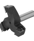 Get This Top Tier High Performance 1/2In Shank Spoilboard Surfacing Router Bit With 3 Sharp Carbide Blades For Effortless CNC Wood Planing And Smooth Surface Prepping, showcasing sharp carbide blades.