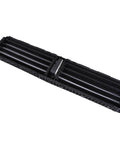 Top Tier Front Lower Active Grille Shutter With Electric Motor for Quick Slide In Direct Swap; black plastic assembly.
