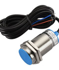 Capacitive Proximity Sensor Switch Shield Type LJC30A3 10 Z BX 30mm Mount Detect Range 1-10mm Set Distance 0-8mm 10 to 30VDC 200mA NPN Normally Open 3 Wire For Dielectric Objects Easy Install
