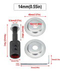 Spindle Adapter For Grinders And Drills Pro Grade Boss Level Polishing Accessory Kit 14mm size components displayed.