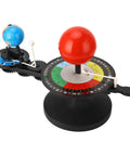 Solar System Model With Free Rotation Sun Earth Moon Orbits, Hands On Planetarium Astronomy Educational Toy For Kids, Four Season Plate Lunar Dial For Classroom Science Teaching, plastic model