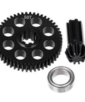 Heavy Duty Metal Differential RC Spur Gear Kit For MJX Hyper Go 1 14 And 1 16 Models with 50T main gear and pinion