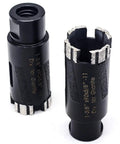 2 Pack 1-3/8 Inch Dry Diamond Core Drill Bits With 5/8-11 Thread For Granite And Masonry, Vacuum Brazed Side Protection