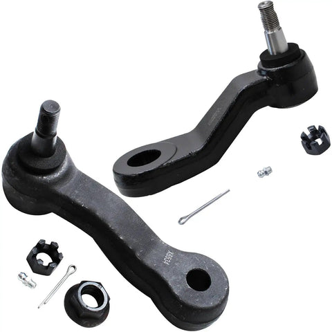 Beefed Up Front End Control Arms Kit 13Pc For Chevy Express 2500 And GMC Savana 2003 To 2005 7300 GVW Replacement shown