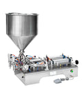Kickass Precision Pneumatic Liquid Filling Machine, Adjustable 10 To 100 ML Stainless Steel Bottle Pump with anti drip nozzles.