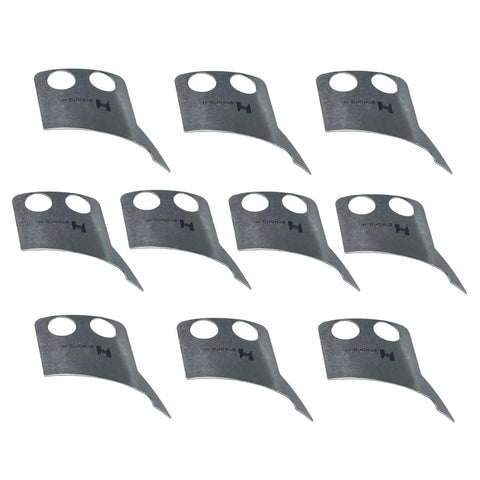 Knife Guard Plate Replacement Set For Sewing Machines Ten Piece Kit Fits Mitsub DY359 PLK2010 2516 3020 GC0303 GC6760B Jack Models H5