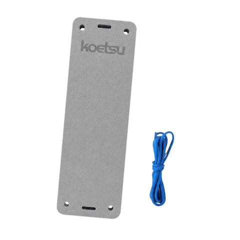 Yacht Dock Edge Cushion With EVA Foam Shock Absorption Anti Collision Marine Protector shown with blue rope for mounting.