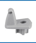 Gray Sun Visor Retainer Staples For Dodge Charger Magnum And Chrysler 300 Replacement Kit Two Pack Fits 2005 2006 2007 Models