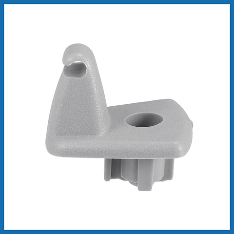 Gray Sun Visor Retainer Staples For Dodge Charger Magnum And Chrysler 300 Replacement Kit Two Pack Fits 2005 2006 2007 Models