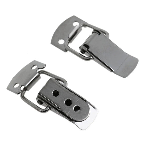 Heavy Duty 304 Stainless Steel Toggle Latch Set 1.87 By 0.87 Inch Box Cabinet Door Hood Latch Hardware With Screws Built Tough For Cabinets Doors Trunks Trailers Tool Boxes 2 Pack