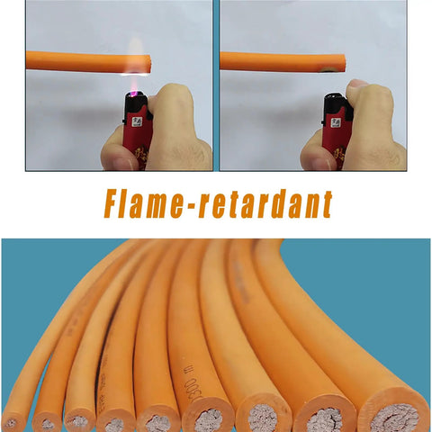 Pro Level 320 FT EV Oxygen Free Copper Power Cable Single Core Auto Charging Wire with flame-retardant feature.