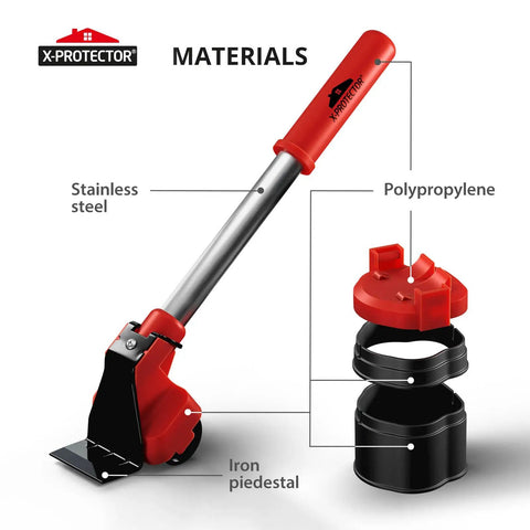Premium Furniture Lifter Tool With 8.5 Inch Adjustable Height For Easy Heavy Furniture Lifting, Appliance Jack Lets You Move Sofas, Beds, And Couches Without Strain Or Scratches, No Sweat