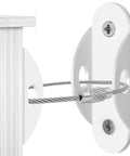 Secure 400 Pound Capacity Anti Tip Furniture Wall Anchors 10 Pack For Kid Proofing Keeps Cabinets Bookcases And Dressers Upright