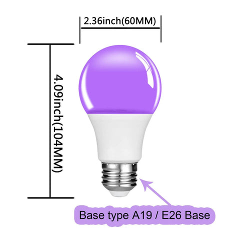 100W Equivalent LED A19 Light Bulbs 1200 Lumens E26 Standard Base 2700K Warm White Non Dimmable Six Pack For Home And Office Use, Energy Efficient With Easy Install And Long Lasting Performance