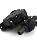 Plug And Play Three Way Electric Coolant Valve Direct Swap For Tesla Model S 2012 Through 2021, black plastic construction.