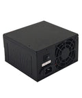Beefy 500W ATX Power Supply For Industrial Use 220V Input Dual 8 Pin Connectors Rock Solid ATX PSU With Reliable Output And Easy Install Built For Durable Performance And Simple Upgrades, black metal unit with fan grille