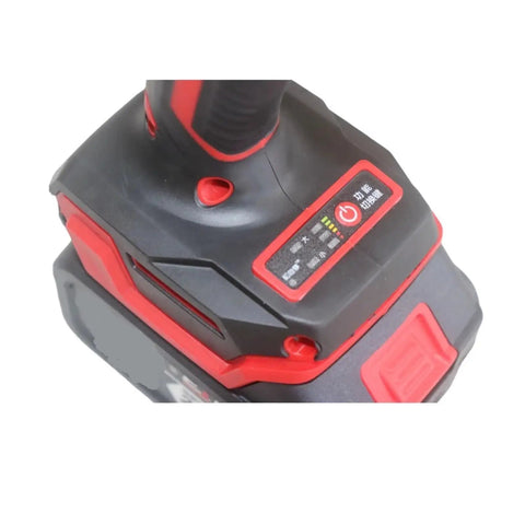 Top view of the 28Mm Brushless Cordless Rivet Gun And Nut Riveter With Pure Copper Motor, featuring power controls and indicators.