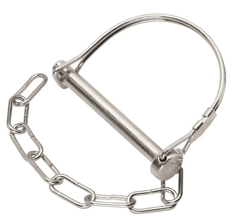 Top Rated 5/16 Inch Snapper Pin And Chain Assembly Kit For Trailer Jack Replacement Parts With Hella Tough Steel Build And Dead Simple Install Tow Gear Upgrade