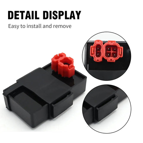 Detail view of Replacement Ignition CDI Box And Ignition Coil Kit For Honda TRX300 FourTrax 1994 1995 1996 1997 2x4 And 4x4 Models