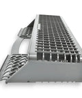 Side view of Dishwasher Silverware Basket Assembly 8562081 Replacement OEM Part For Most Dishwashers Durable Stainless Basket Easy Install