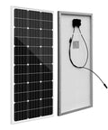 Zero Sweat 200W Hybrid Off Grid Power Rig Featuring 100W Vertical Axis Wind Turbine Combined With Premium Monocrystalline Solar Panel