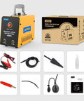 Pro Grade EVAP Smoke Tester For Cars With Built In Air Pump 12V Vacuum Diagnostic Tool kit and components