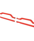 Radius Arm Kit for Polaris RZR XP 4 1000 2017 To 2023 Beefed Up Heavy Duty Rear Radius Rods With High Clearance Powder Coated Aluminum And 304 Stainless Rust Resistant Off Road Suspension Upgrade, red set