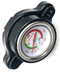 High Pressure Radiator Cap With Temperature Gauge 1.8 Bar For Honda CR125R CR250R CRF250L close-up view