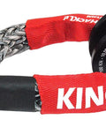 Recovery Ring And Soft Shackle Set For Off Road Recovery 35,000 Lbs Strength Snatch Ring 45,000 Lbs with UHMWPE Rope and 7075 Aluminum