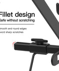 Close-up of Heavy Duty Wall Mount Garage Shelves Two Pack With Bike Hooks And Mounting Hardware, fillet design detail.
