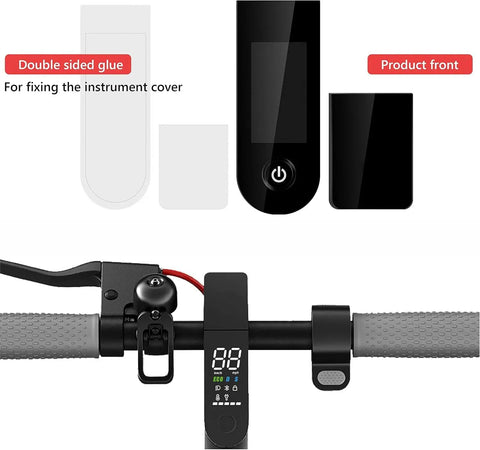 Dashboard Cover For Xiaomi M365 Electric Scooter Series Replacement Display Shell Durable Plastic Screen Shield Scratch Resistant And Waterproof Easy Install For 1S Pro Pro 2 And Related Models