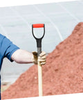 D-Handle Shovel Replacement Part With Lightweight Comfortable Grip For Easy Digging And Rugged Daily Use Durable Link Handle