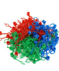 800 Pcs Zerk Fitting Dust Cover Caps Kit For M6 M8 M10 Polyethylene Plastic Red Blue Green Color Set