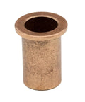 Self Lubricating Bronze Bushing Oil Filled Flanged Bearing 5/8 Inch Inner Diameter 7/8 Inch Outer Diameter 1 Inch Length Rock Solid Durable Heavy Equipment Bearing For Smooth Motion And Low Maintenance, flanged bronze bushing