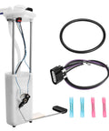 Electric Fuel Pump Assembly With Level Sensor And Sending Unit For 1997 To 2002 Chevy S10, GMC Sonoma, And Isuzu Hombre 4.3L V6 Replaces E3952M Drop In Replacement Fuel Pump Kit components