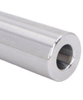 MT1–MT3 Morse taper reducing sleeve, steel, silver finish for CNC lathe/milling
