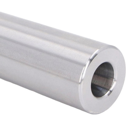 MT1–MT3 Morse taper reducing sleeve, steel, silver finish for CNC lathe/milling
