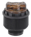 Front Fork Shock Knob Adjuster For Suspension Damping Preload Tuning Switch with black finish and textured grip
