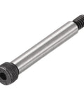 Badass Alloy Steel Hexagon Socket Head Shoulder Bolt with 1/4 20 threads and 2 inch 5/16 shank for garage work.