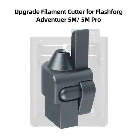 Upgrade Filament Cutter For Adventuer 5M Pro 3D Printer All Metal Extruder Head Cutter Module shown with 3D printer backdrop